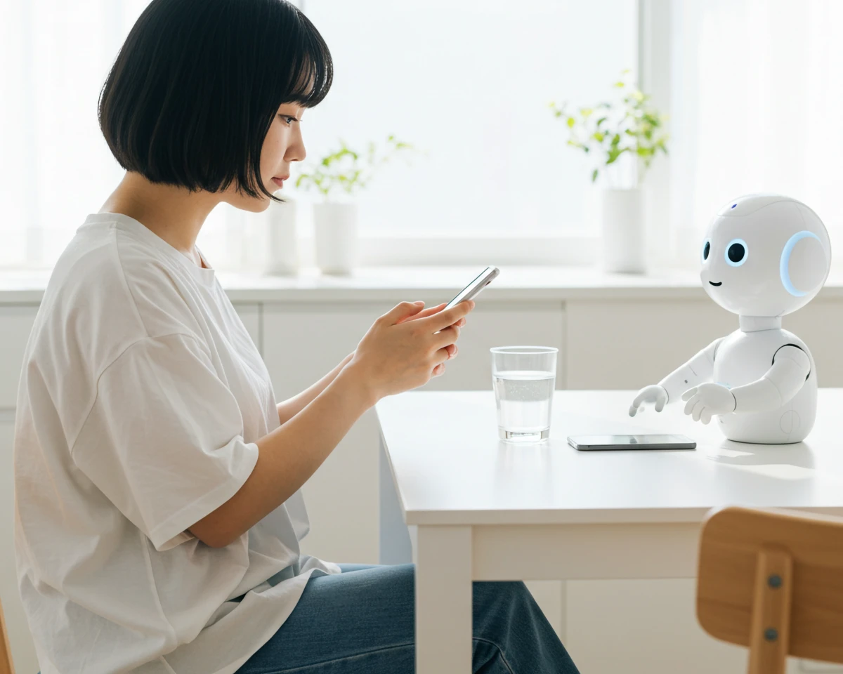 Emotional AI responding to user with empathy